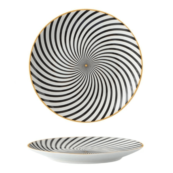 Euclid Plate Collection | Elegant Dinner Plates with Stylish Design | Perfect for Dining and Entertaining 7