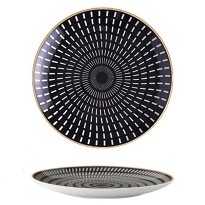 Euclid Plate Collection | Elegant Dinner Plates with Stylish Design | Perfect for Dining and Entertaining 9