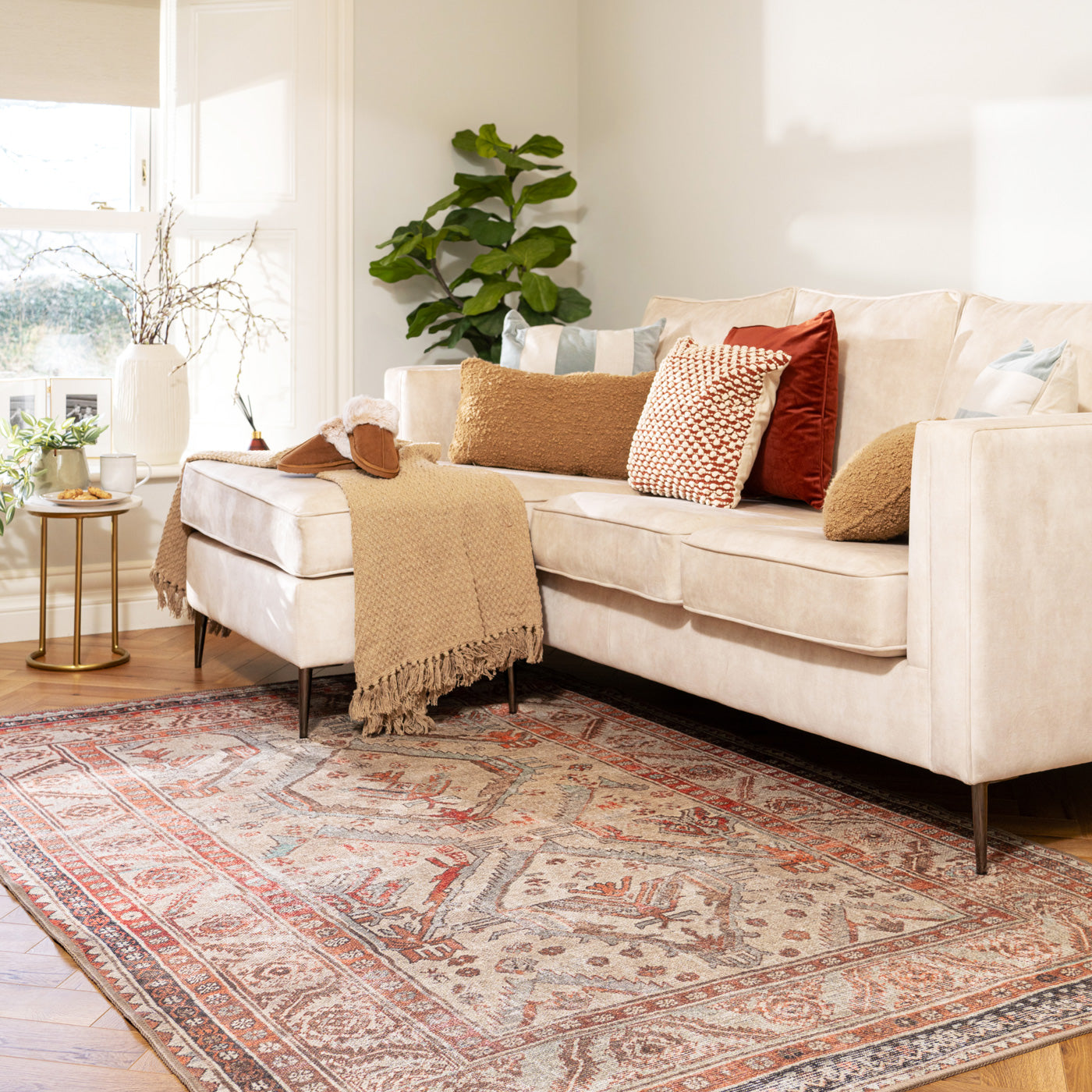 Everyday | Washable Rug with Geometric Design & Stain Resistance | Perfect for Busy Homes 2