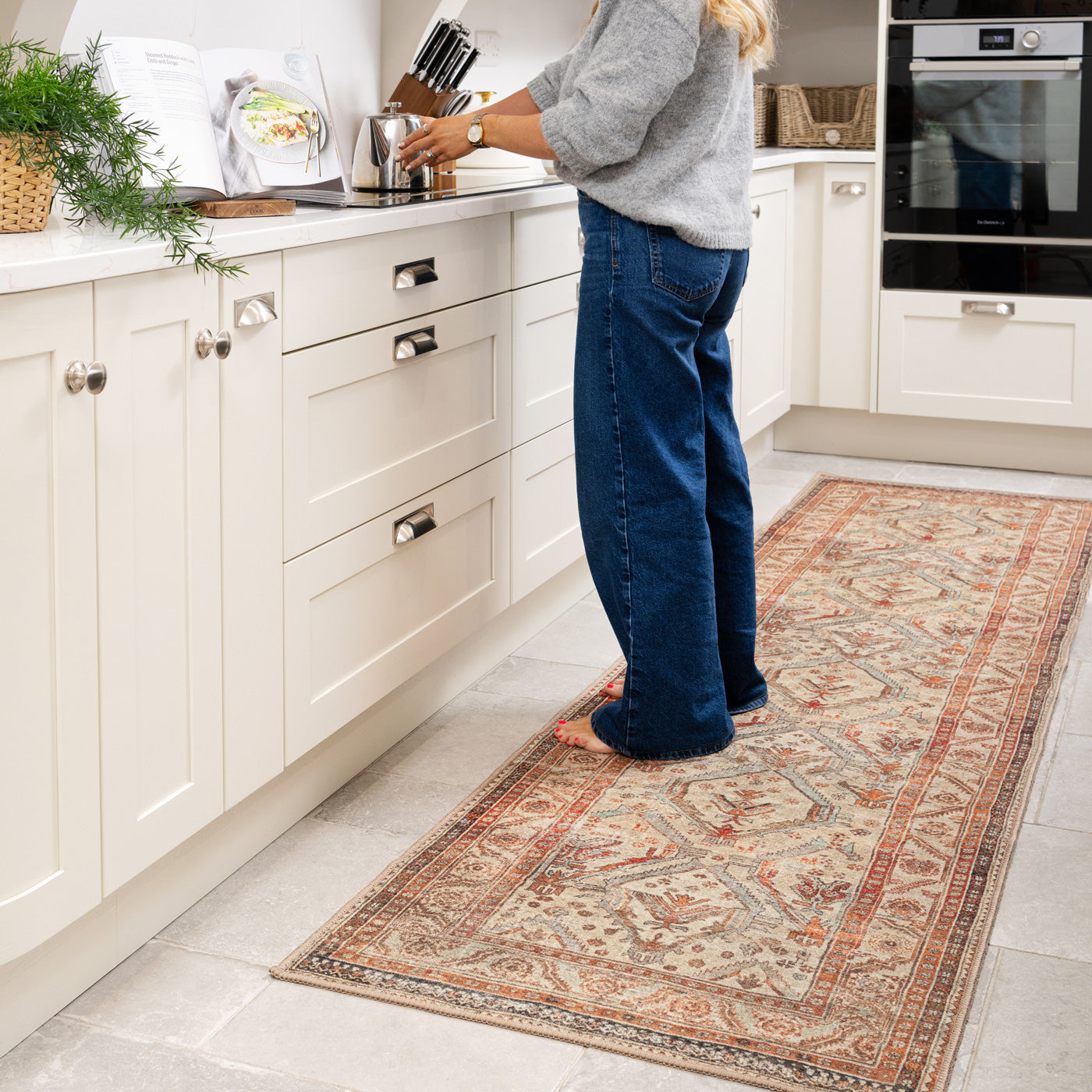 Everyday | Washable Rug with Geometric Design & Stain Resistance | Perfect for Busy Homes 9