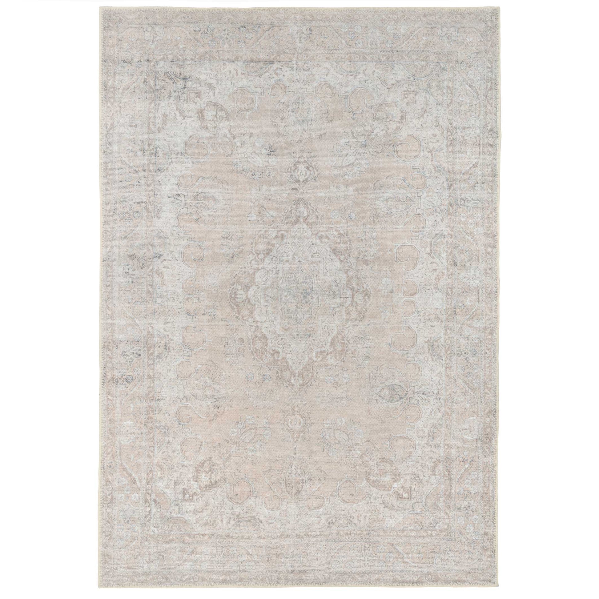 Flatwoven Washable Rug with Stain Resistance & Non-Slip Backing for Elegant Living Spaces 0