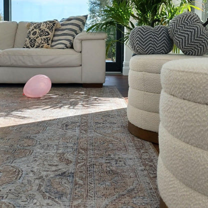 Flatwoven Washable Rug with Stain Resistance & Non-Slip Backing for Elegant Living Spaces 1