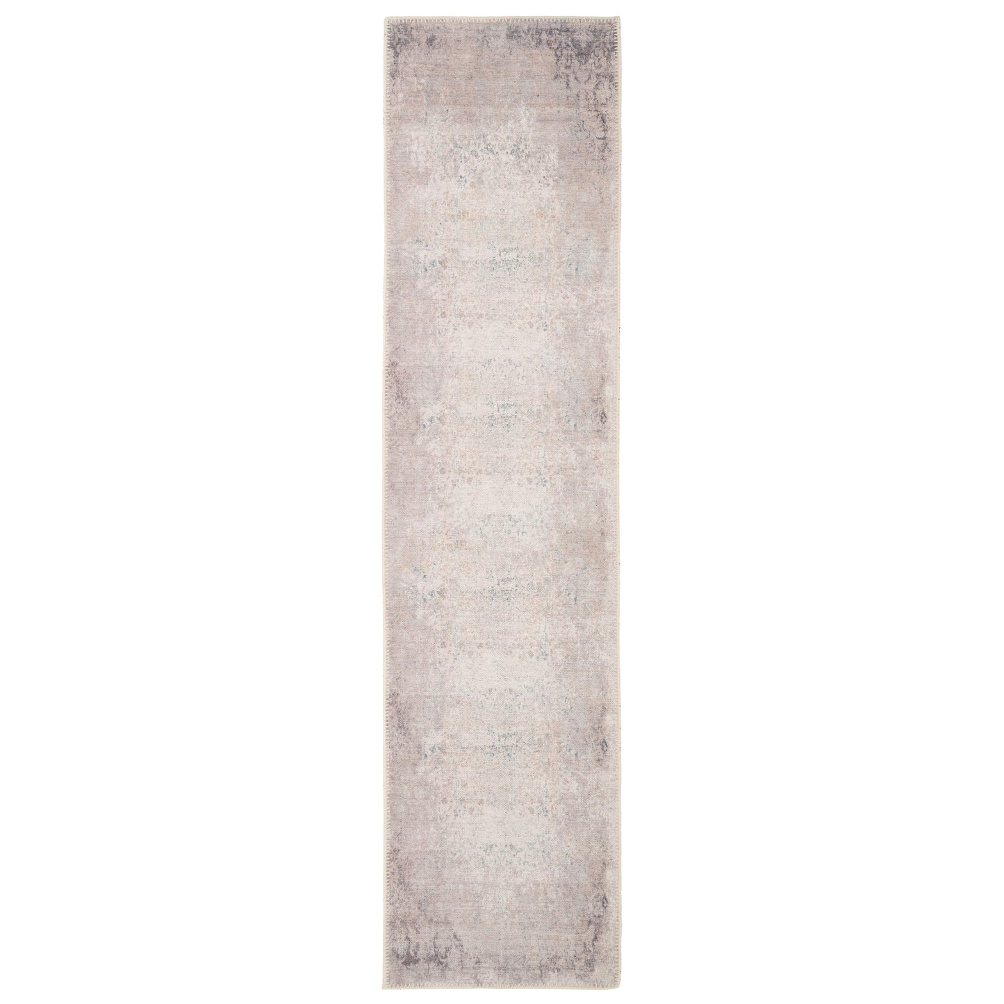 Fleur Collection | Washable Rug with Distressed Design | Eco-Friendly for Timeless Elegance 6