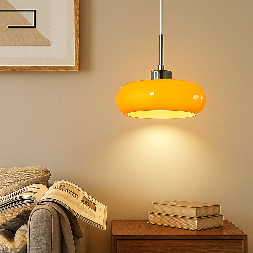 GeometricGlow | Modern Elegant Glass Pendant Light for Kitchen Island 2
