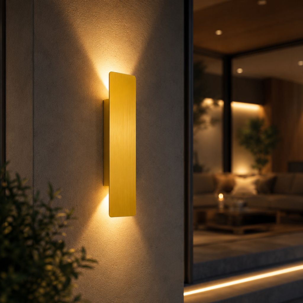 Golden Collection | Outdoor Wall Lantern with IP65 Rating | Durable Exterior Wall Light for Year-Round Illumination 1