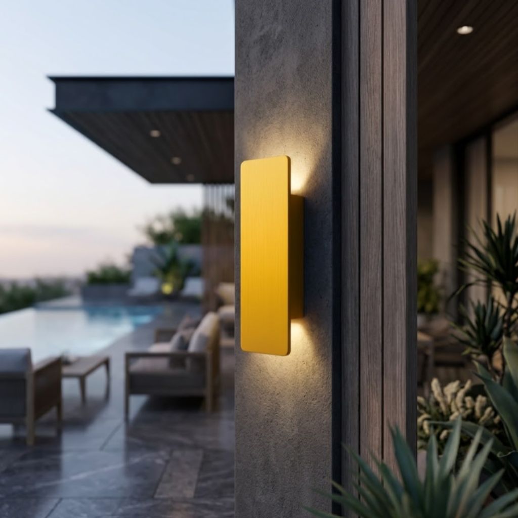 Golden Collection | Outdoor Wall Lantern with IP65 Rating | Durable Exterior Wall Light for Year-Round Illumination 3