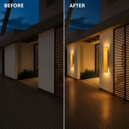 Golden Collection | Outdoor Wall Lantern with IP65 Rating | Durable Exterior Wall Light for Year-Round Illumination 4