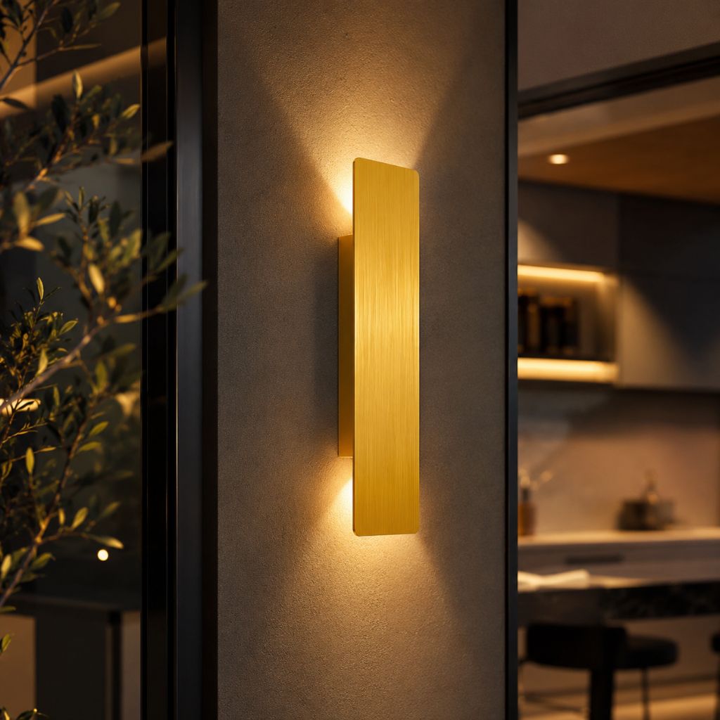 Golden Collection | Outdoor Wall Lantern with IP65 Rating | Durable Exterior Wall Light for Year-Round Illumination 5