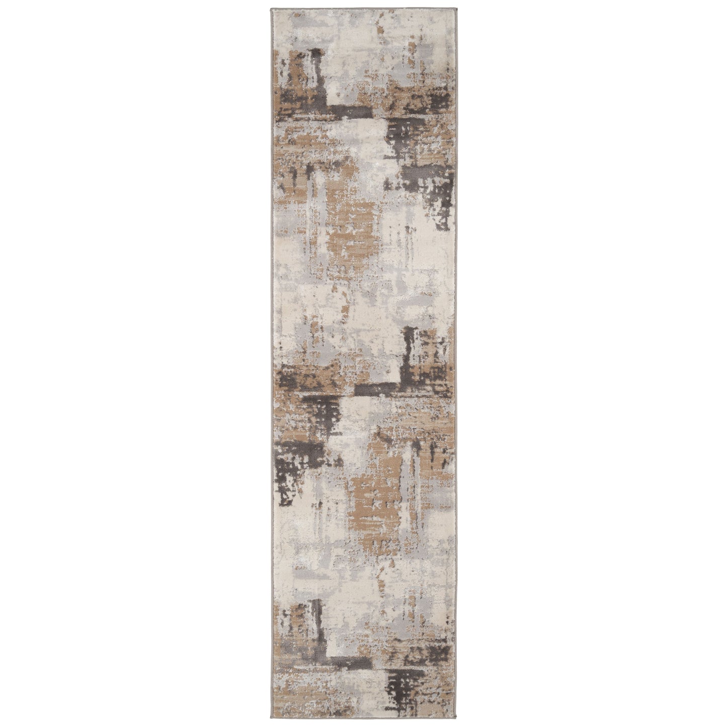 Grace Collection | Distressed Abstract Area Rug with Cozy Texture | XL Size for Elegant Living Rooms 9