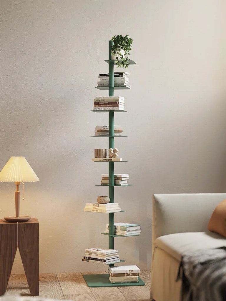 Industrial Steel Plant Stand | Staggered Shelves for Elegant Indoor Display 3