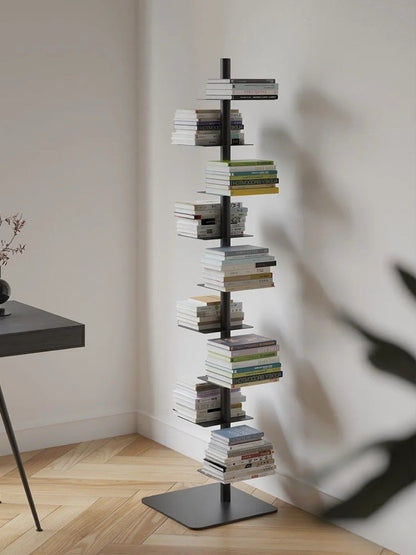 Industrial Steel Plant Stand | Staggered Shelves for Elegant Indoor Display 4