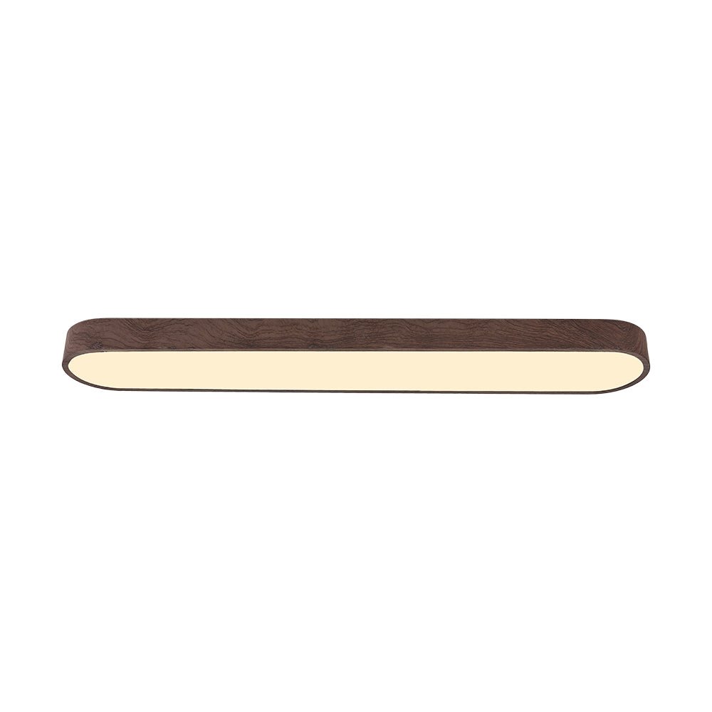 Japandi Natural Oak | Flush Mount Ceiling Light Fixture with Tri-Colour Technology | Sleek Design for Modern Interiors 7