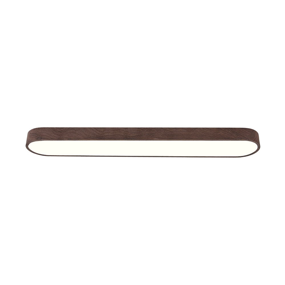 Japandi Natural Oak | Flush Mount Ceiling Light Fixture with Tri-Colour Technology | Sleek Design for Modern Interiors 8