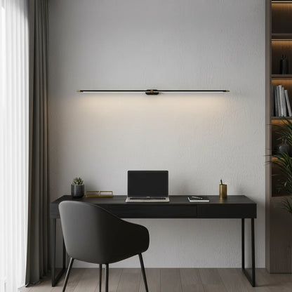 Linear Rechargeable Wall Lights | Wireless Installation & Adjustable Brightness | Modern Design for Indoor/Outdoor Versatility