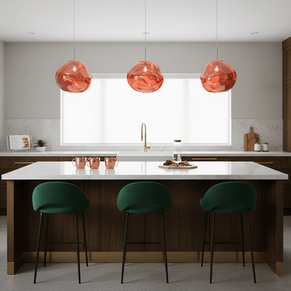 Lava | Glass Pendant Lighting with Adjustable Brightness | Modern Design for Stylish Home Decor 4