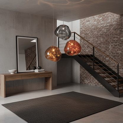 Lava | Glass Pendant Lighting with Adjustable Brightness | Modern Design for Stylish Home Decor 5