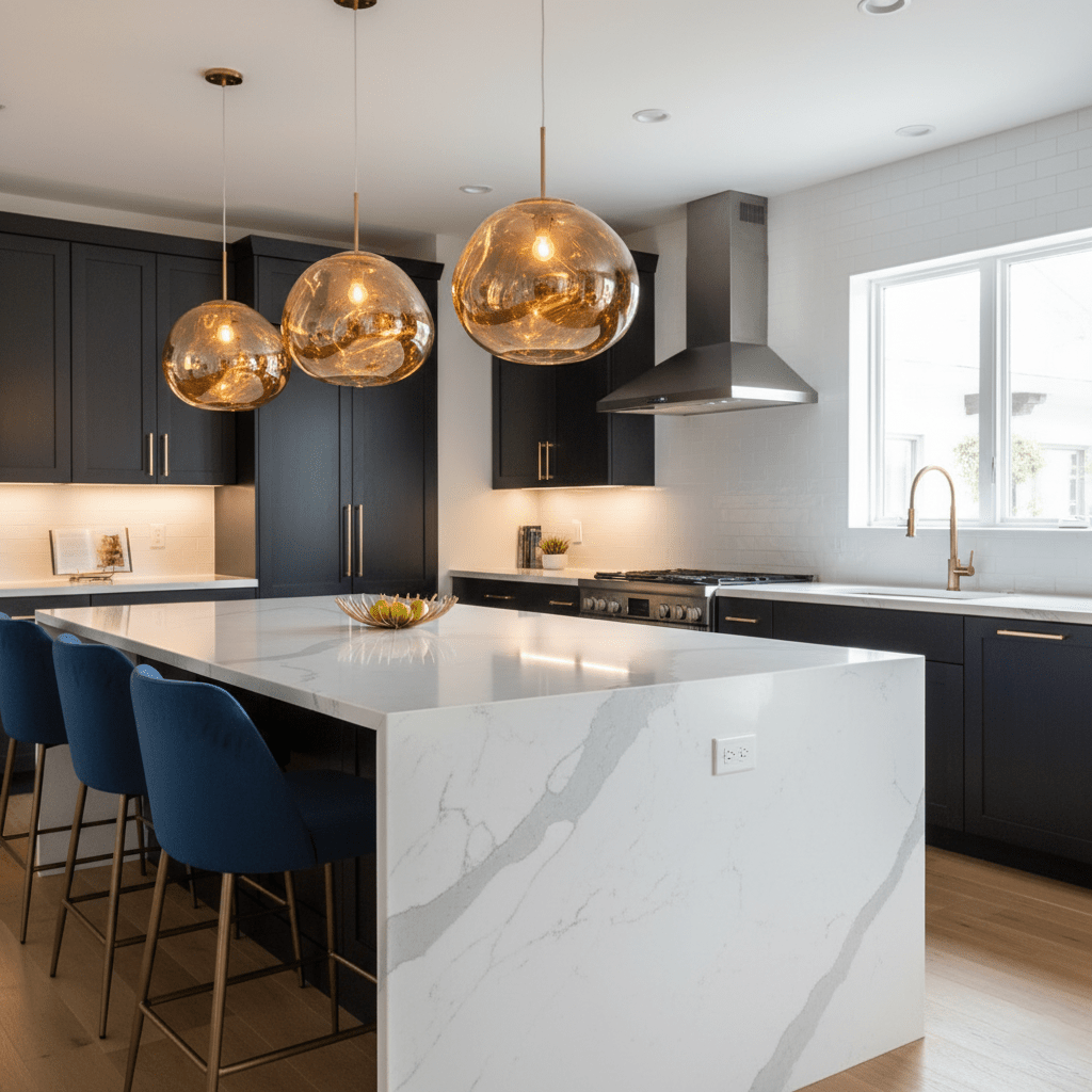 Lava | Glass Pendant Lighting with Adjustable Brightness | Modern Design for Stylish Home Decor 8