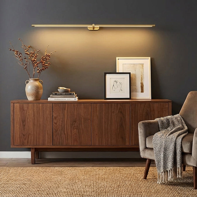 Linear Rechargeable Wall Lights | Wireless Installation & Adjustable Brightness | Modern Design for Indoor/Outdoor Versatility 10