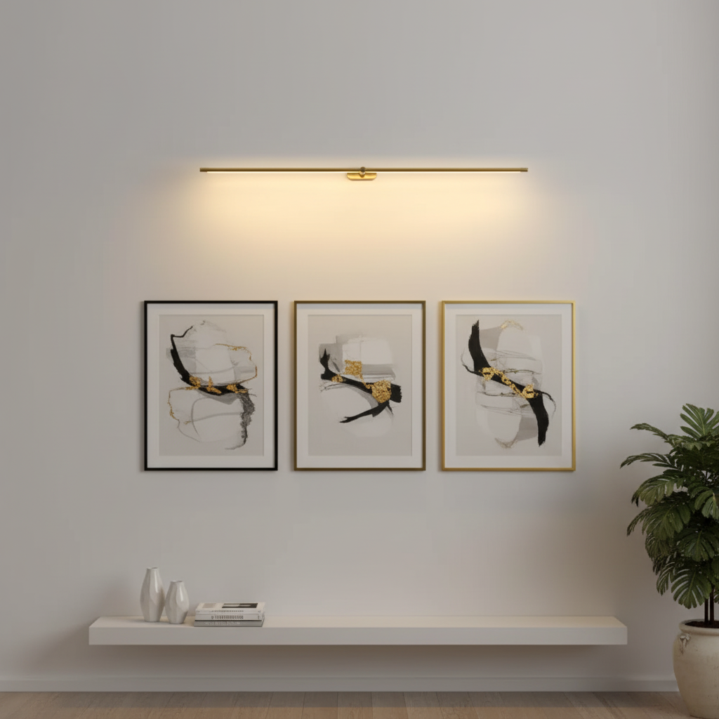 Linear Rechargeable Wall Lights | Wireless Installation & Adjustable Brightness | Modern Design for Indoor/Outdoor Versatility 2