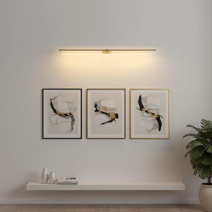 Linear Rechargeable Wall Lights | Wireless Installation & Adjustable Brightness | Modern Design for Indoor/Outdoor Versatility 2
