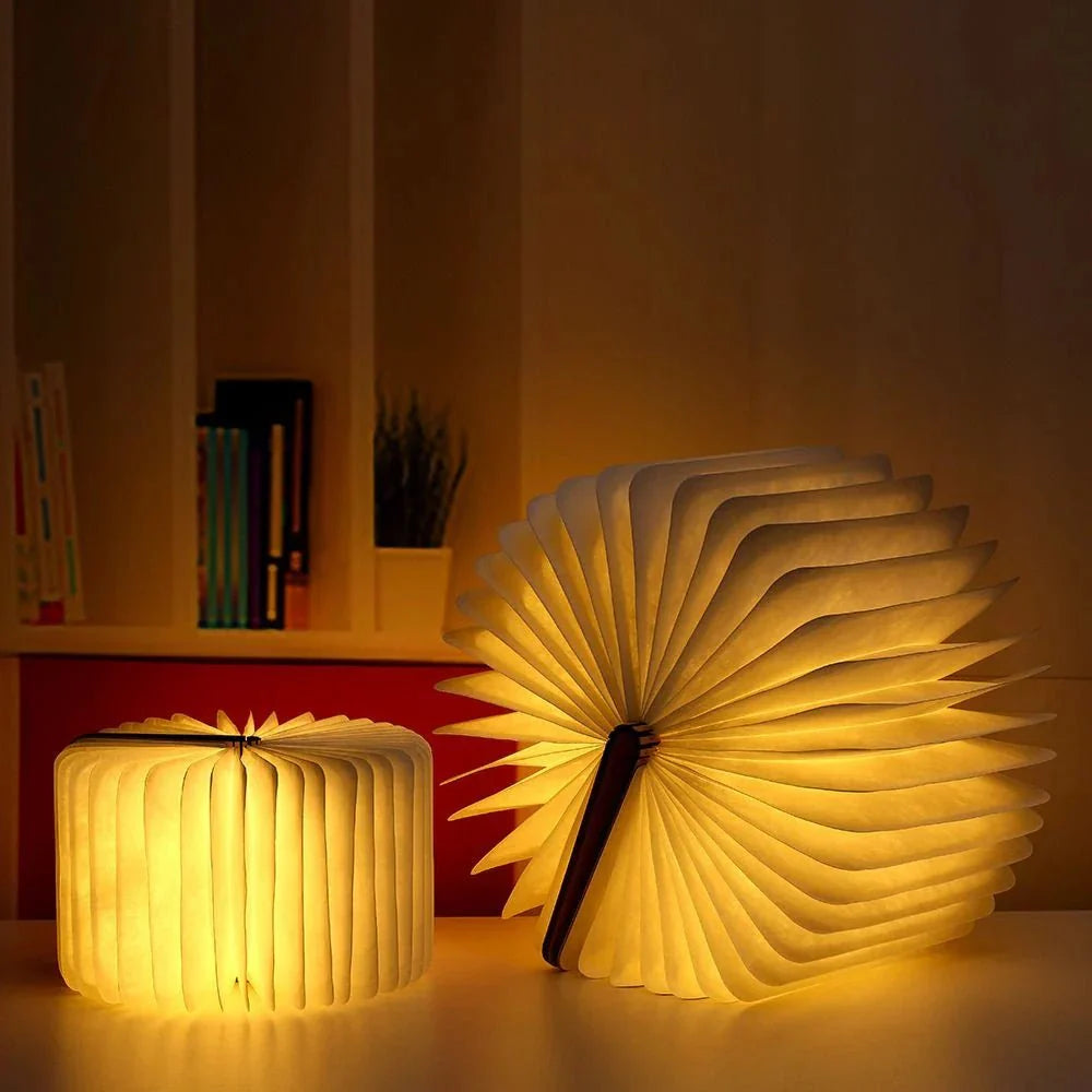 Lumibook | Cordless Table Lamp with 360° Foldable Design | Eco-Friendly Lighting for Versatile Use 3