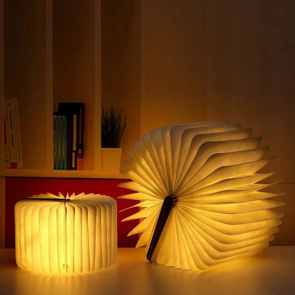 Lumibook | Cordless Table Lamp with 360° Foldable Design | Eco-Friendly Lighting for Versatile Use 3