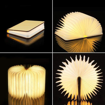 Lumibook | Cordless Table Lamp with 360° Foldable Design | Eco-Friendly Lighting for Versatile Use 5