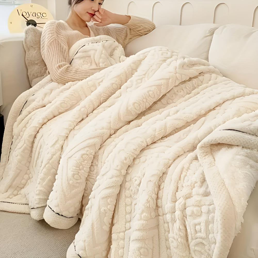 Luxe Velvet Mandala Throw Blanket with Plush Texture | Cozy Comfort for All Seasons 7
