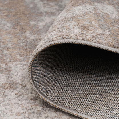 Mia Collection | Beige Abstract Area Rug with Intricate Design | Elegant Living Room Decor for Comfort and Style 5