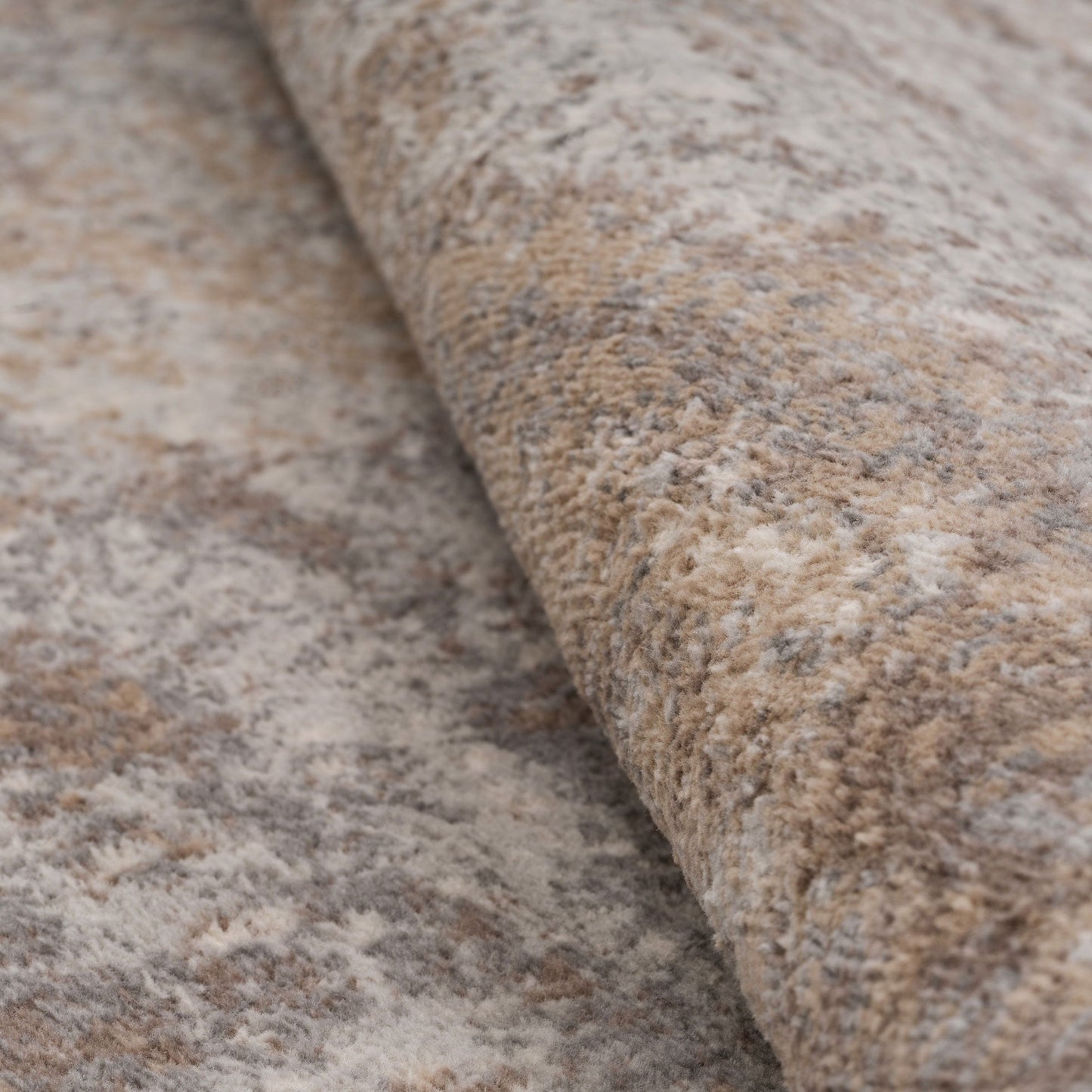 Mia Collection | Beige Abstract Area Rug with Intricate Design | Elegant Living Room Decor for Comfort and Style 6