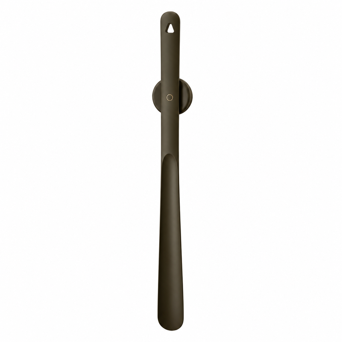Ergonomic Walnut Shoehorn with Magnetic Wall Mount | Extra-Long Handle for Effortless Footwear Access
