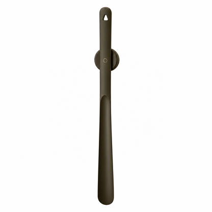Ergonomic Walnut Shoehorn with Magnetic Wall Mount | Extra-Long Handle for Effortless Footwear Access