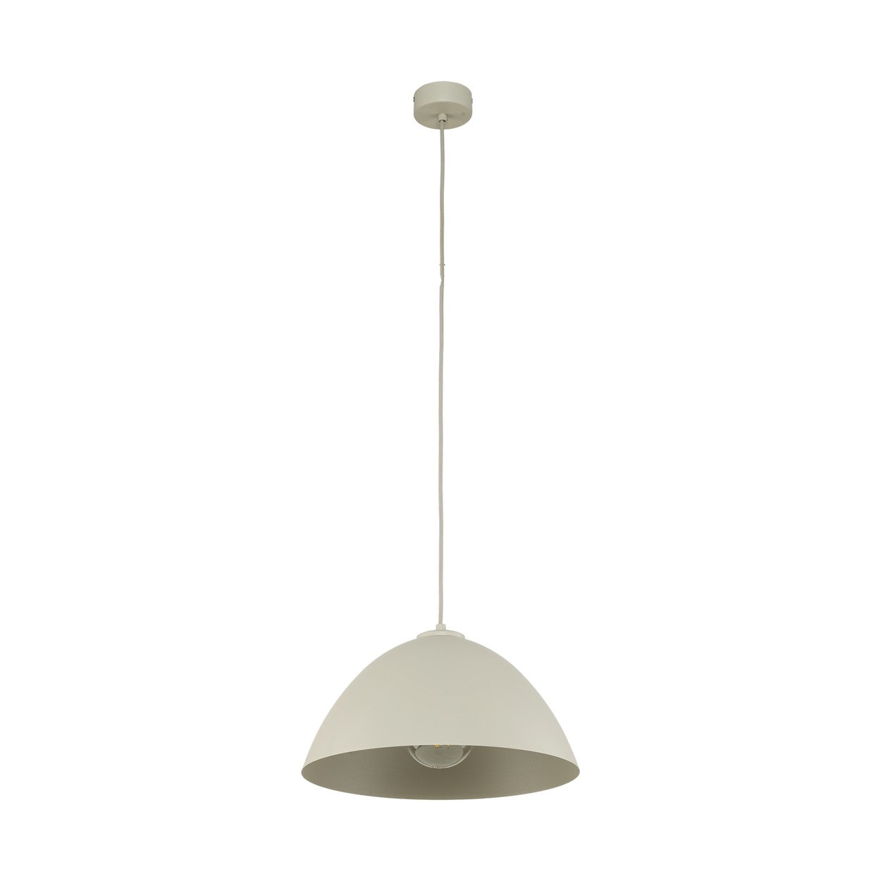 Modern Dome Pendant Light | Adjustable Height Illumination | Perfect for Kitchen Island Lighting 0
