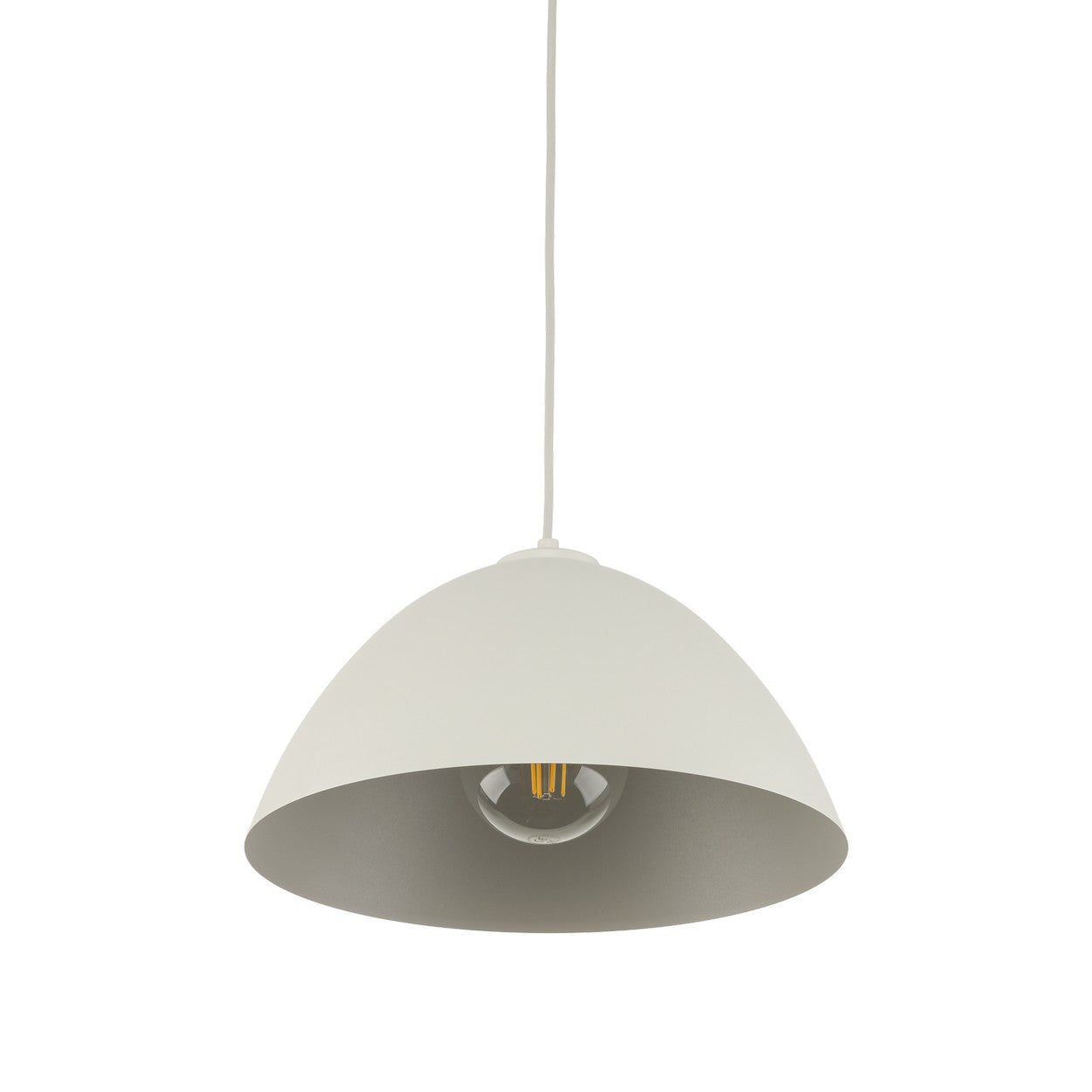 Modern Dome Pendant Light | Adjustable Height Illumination | Perfect for Kitchen Island Lighting 8