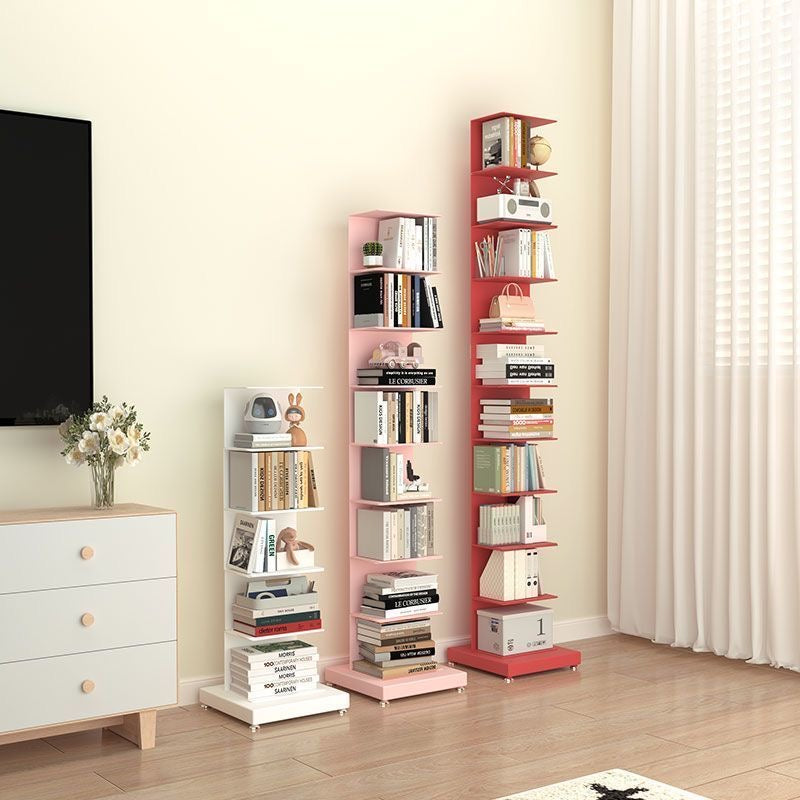 Modern Floating Bookshelf | Sleek Metal Design with Invisible Aesthetic | Space-Saving Vertical Storage for Contemporary Interiors 2