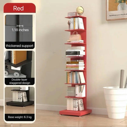 Modern Floating Bookshelf | Sleek Metal Design with Invisible Aesthetic | Space-Saving Vertical Storage for Contemporary Interiors 4