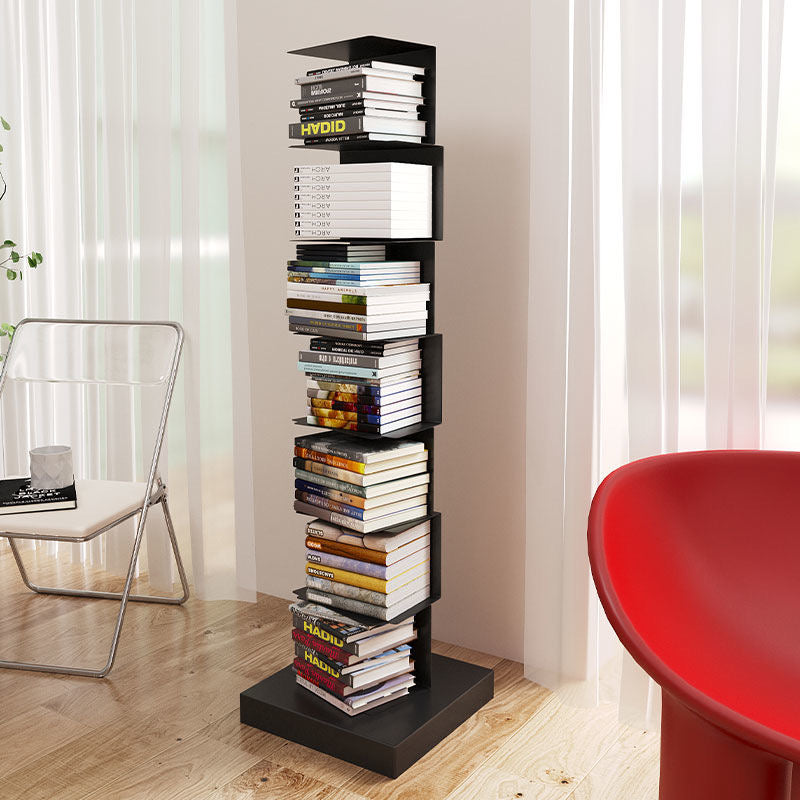Modern Floating Bookshelf | Sleek Metal Design with Invisible Aesthetic | Space-Saving Vertical Storage for Contemporary Interiors 5