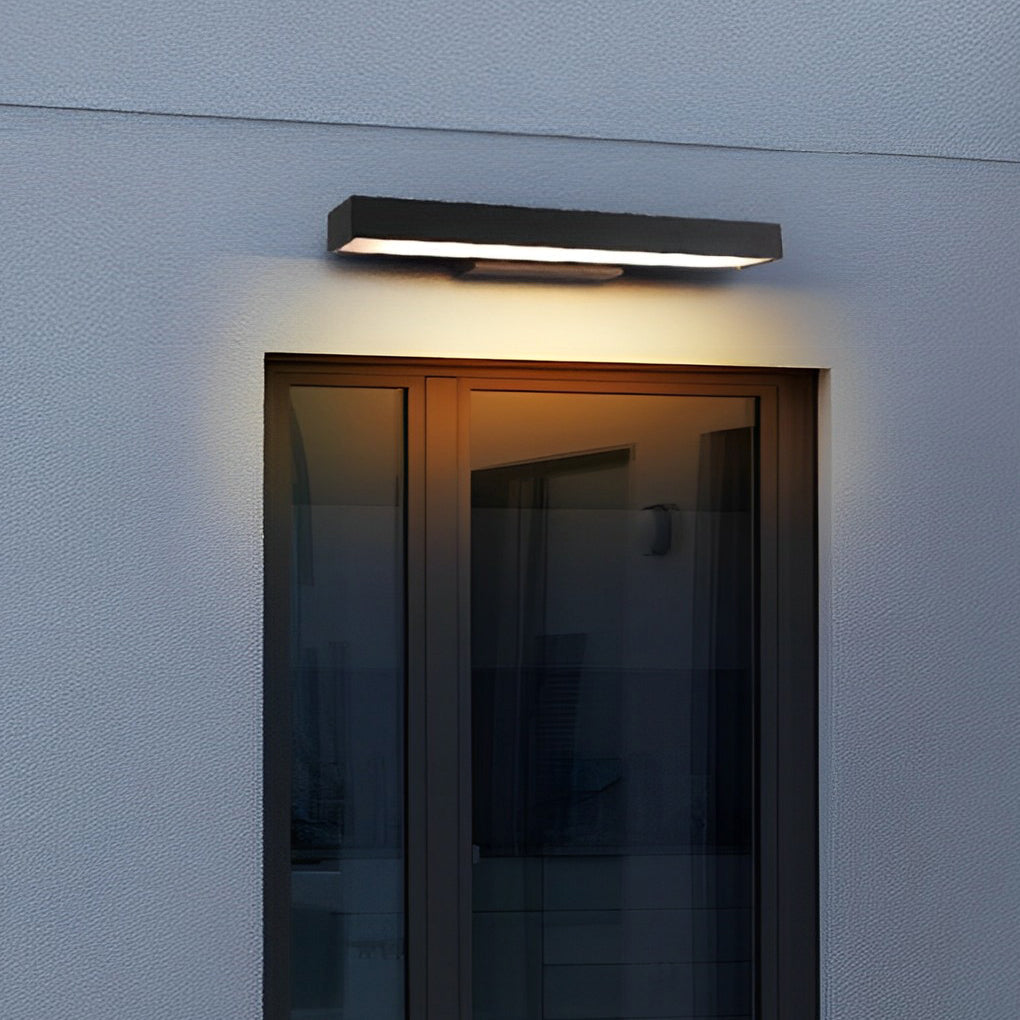 Modern LED Wall Light | Motion Sensor Outdoor Wall Lights with IP65 Protection | Stylish Illumination for Safe Outdoor Spaces 0