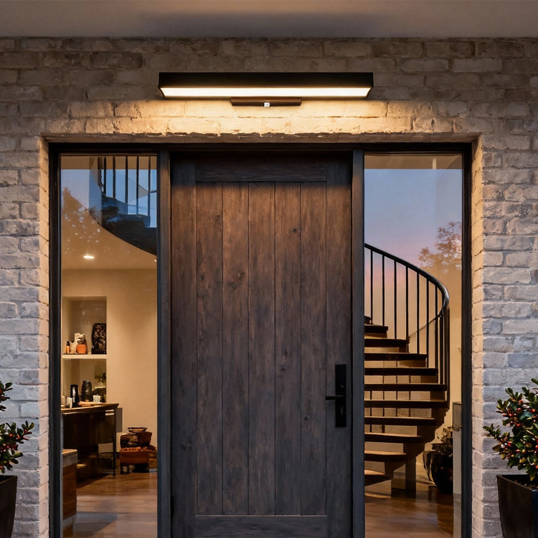 Modern LED Wall Light | Motion Sensor Outdoor Wall Lights with IP65 Protection | Stylish Illumination for Safe Outdoor Spaces 2