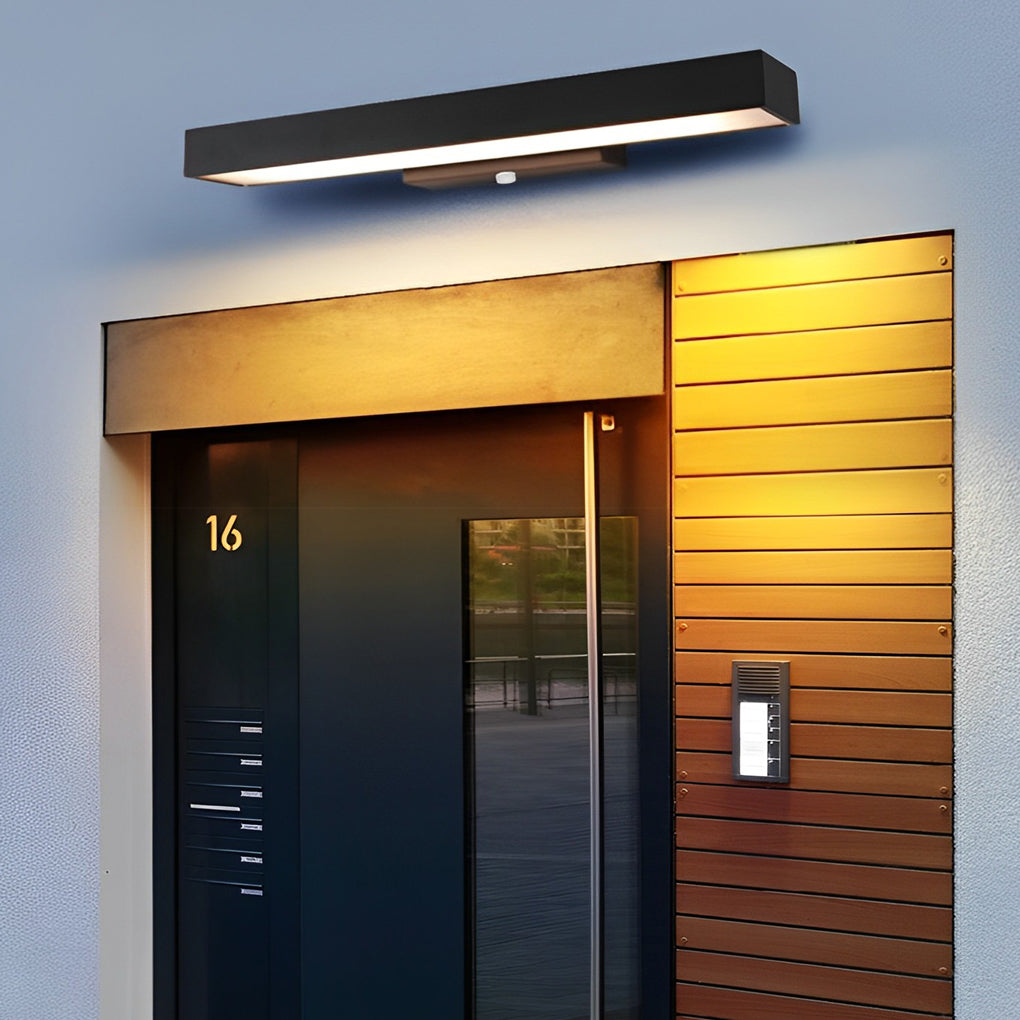 Modern LED Wall Light | Motion Sensor Outdoor Wall Lights with IP65 Protection | Stylish Illumination for Safe Outdoor Spaces 7