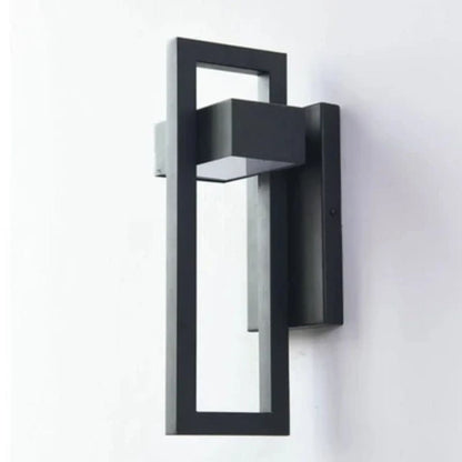 Modern Outdoor Wall Light | Exterior Wall Lantern with Up Down Illumination | Weatherproof Design for Ambient Outdoor Spaces 5