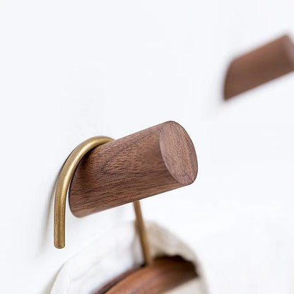 Modern Timber Wall Hook | Angular Design with Handcrafted Finish for Stylish Organization 3