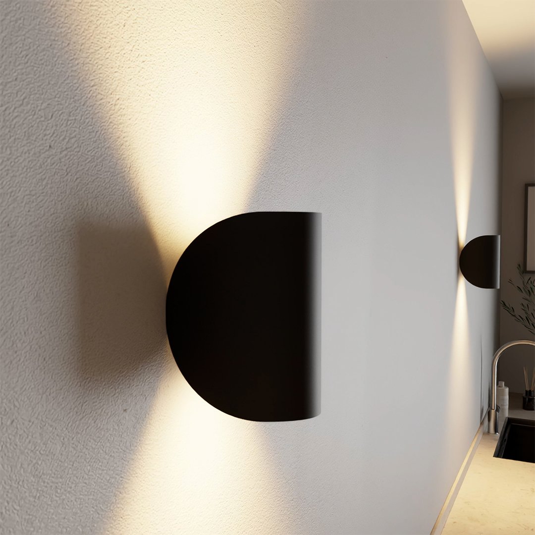 Modern Wall Sconce Lighting | Adjustable Up & Down Light with Dual Color Options | Stylish Fixture for Ambient Illumination 0