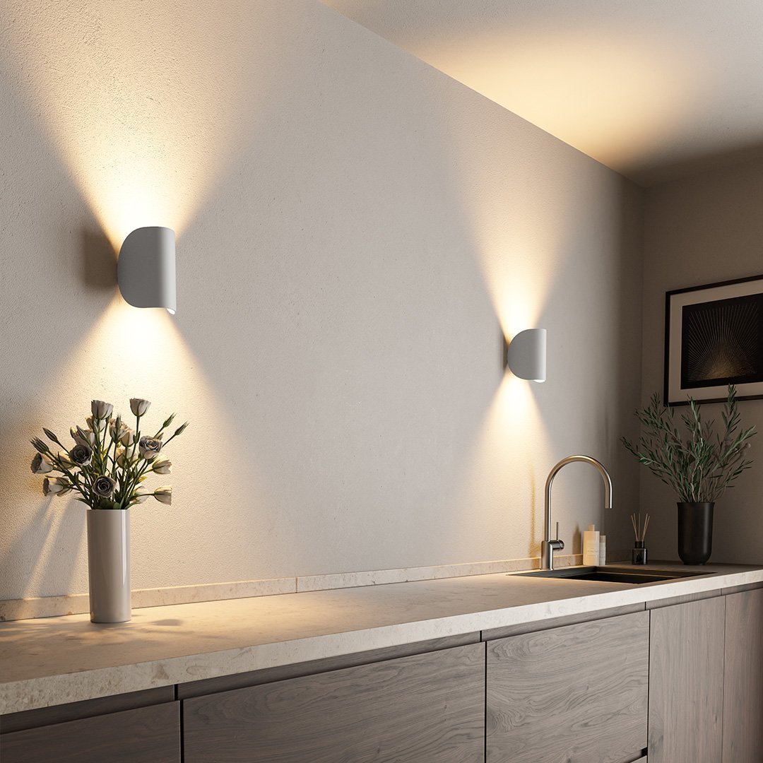 Modern Wall Sconce Lighting | Adjustable Up & Down Light with Dual Color Options | Stylish Fixture for Ambient Illumination 10