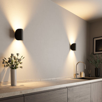 Modern Wall Sconce Lighting | Adjustable Up & Down Light with Dual Color Options | Stylish Fixture for Ambient Illumination 2