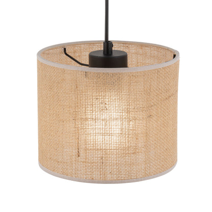 Natural Woven Pendant Light | Adjustable Jute Fixture for Cozy Kitchen Pendant Lighting 3