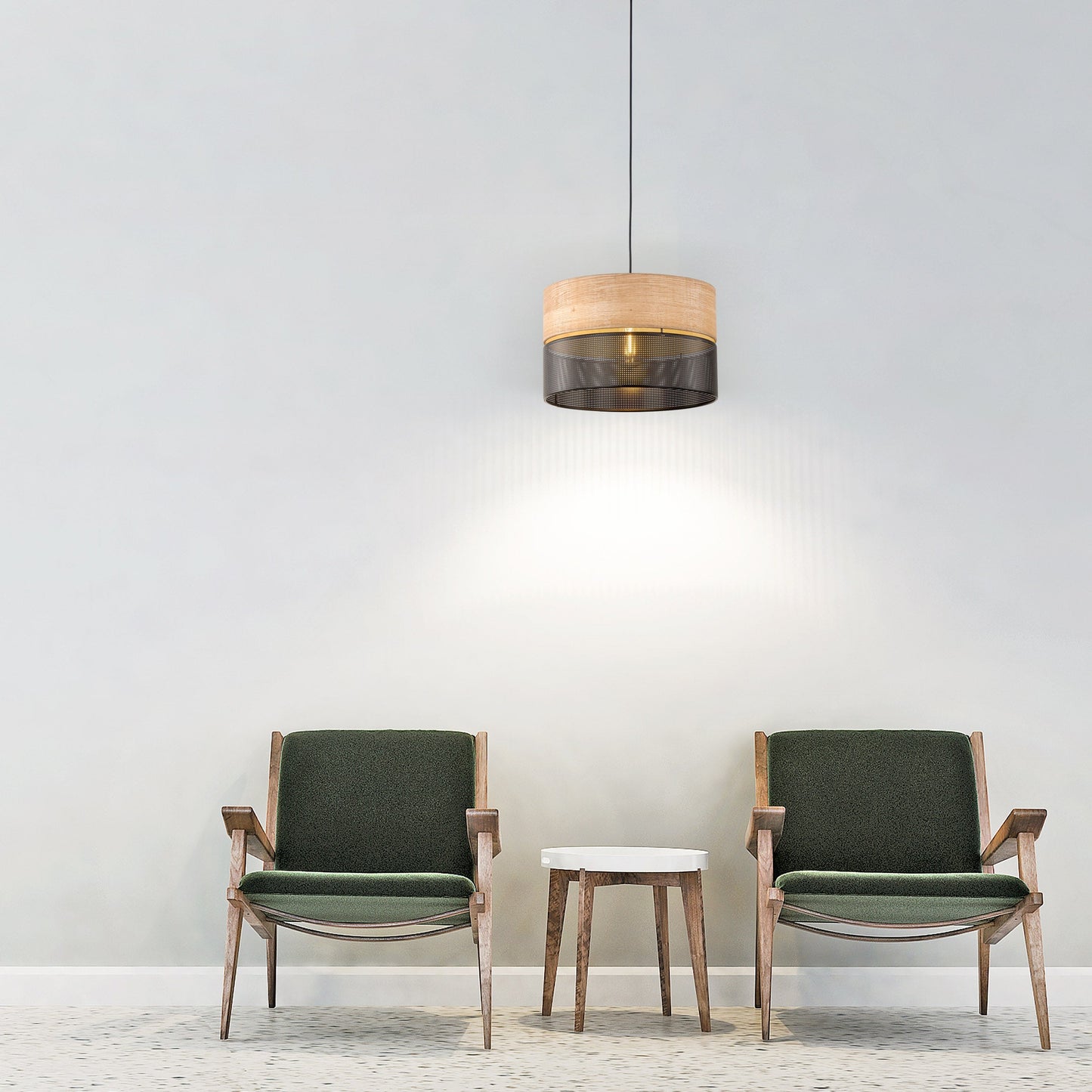 Nicol Collection | Black Pendant Light with Soft Ambient Glow | Scandinavian Design for Cozy Spaces 2