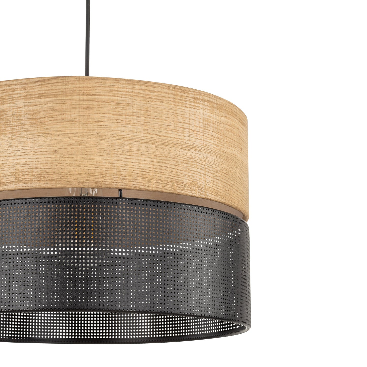 Nicol Collection | Black Pendant Light with Soft Ambient Glow | Scandinavian Design for Cozy Spaces 3