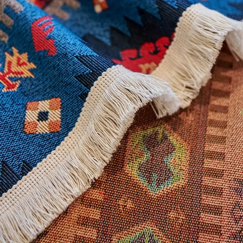 Nomad Dream | Boho Couch Cover with Soft Chenille & Vibrant Pattern | Stylish Protection for Pet-Friendly Homes 3