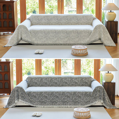 Nordic Speckle | Reversible Couch Cover with Soft Texture | Pet-Friendly Design for Cozy Living Spaces 5